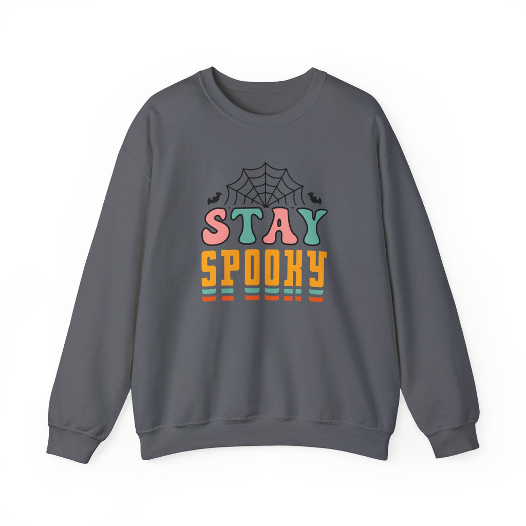 Stay Spooky Sweatshirt — Retro Halloween Crewneck