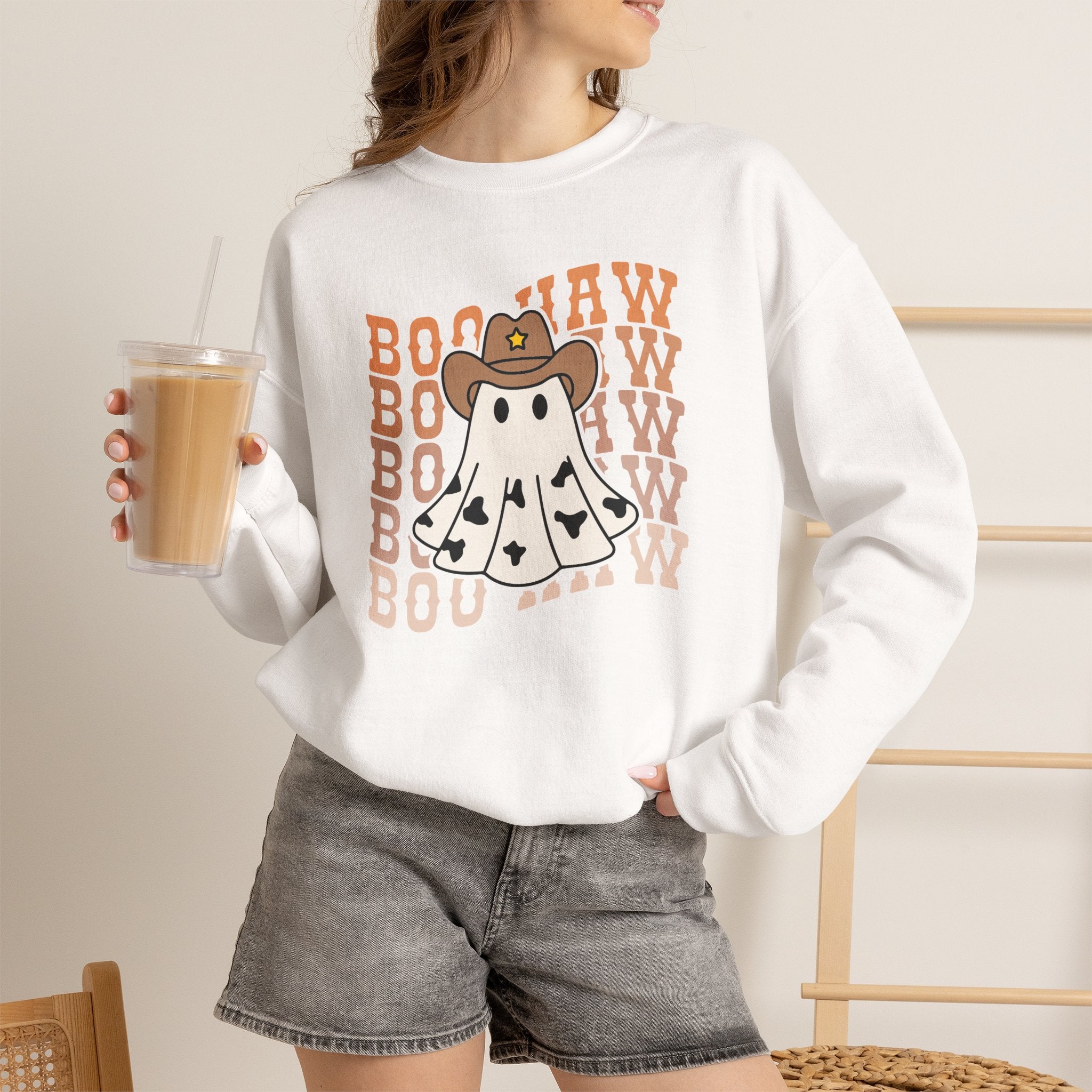 Cowboy Ghost Crewneck