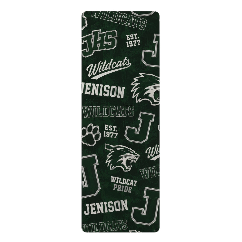 Jenison Wildcats Rubber Yoga Mat