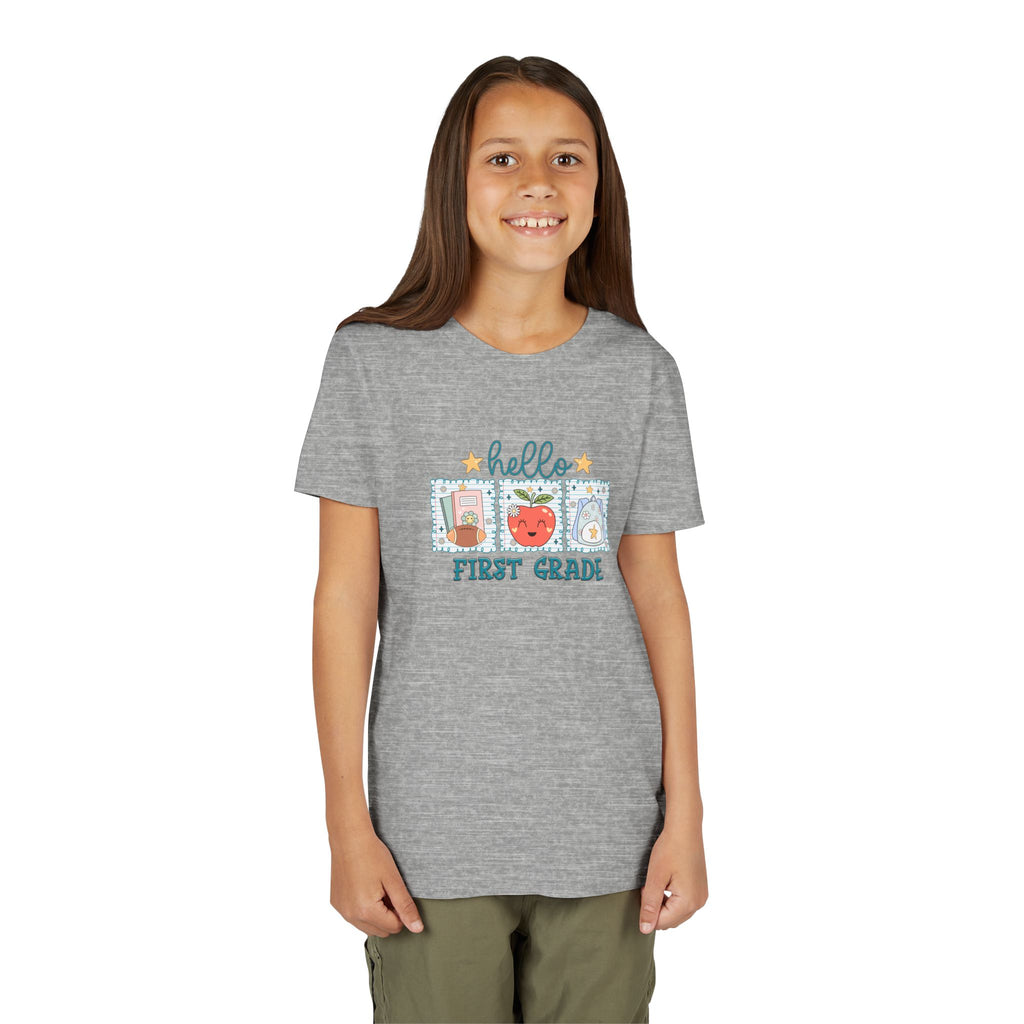 Hello First Grade Youth Tee