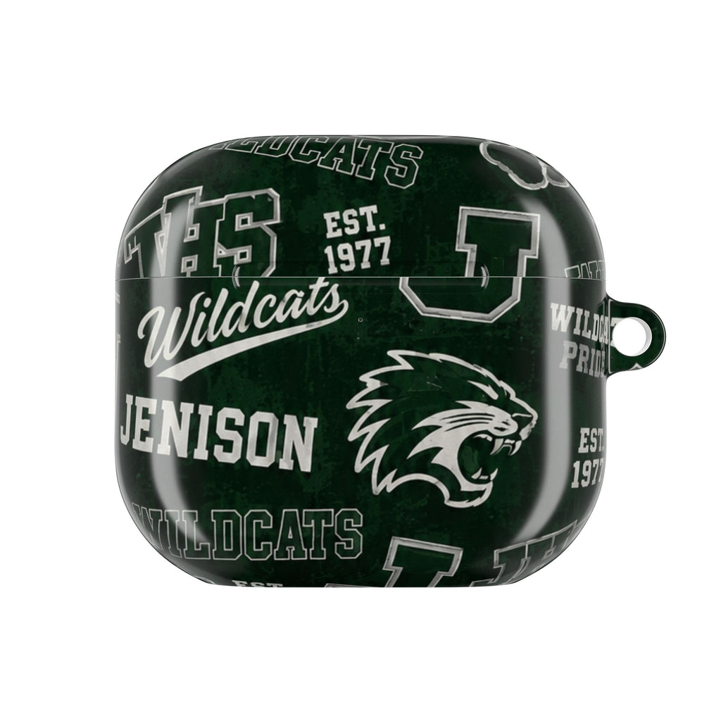 Wildcats Jenison AirPod Case – Green School Spirit Protective Cover