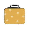 Sunshine Pattern Lunch Bag — Yellow Smiling Sun Kids Tote