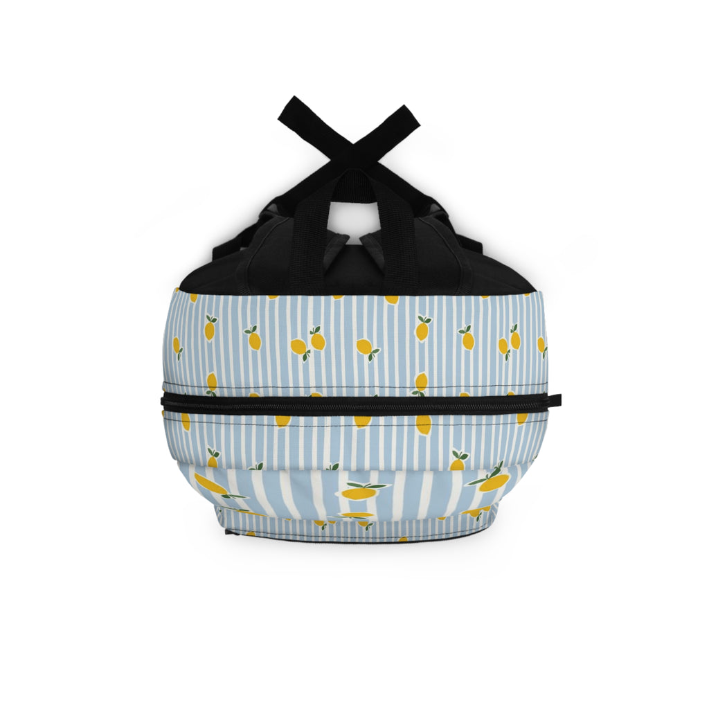 Lemon Stripe Backpack