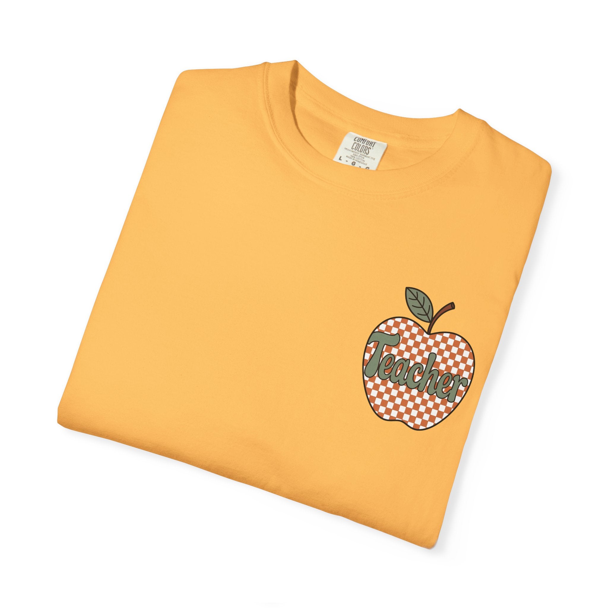 Apple Checkerboard Graphic T-Shirt