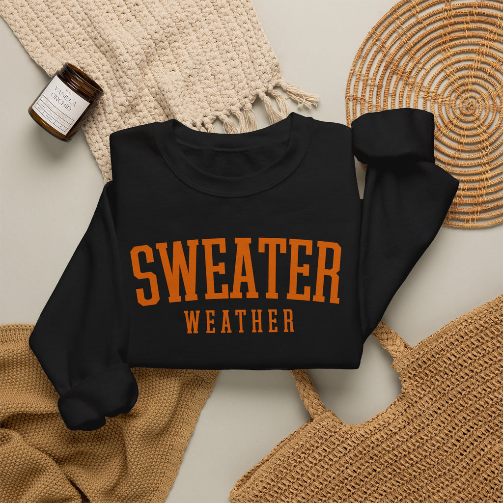 Sweater Weather Crewneck Sweatshirt — Cozy Fall Pullover