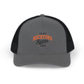 Rockford Rams Era Snapback Trucker Cap — Vintage Athletic Mesh Hat