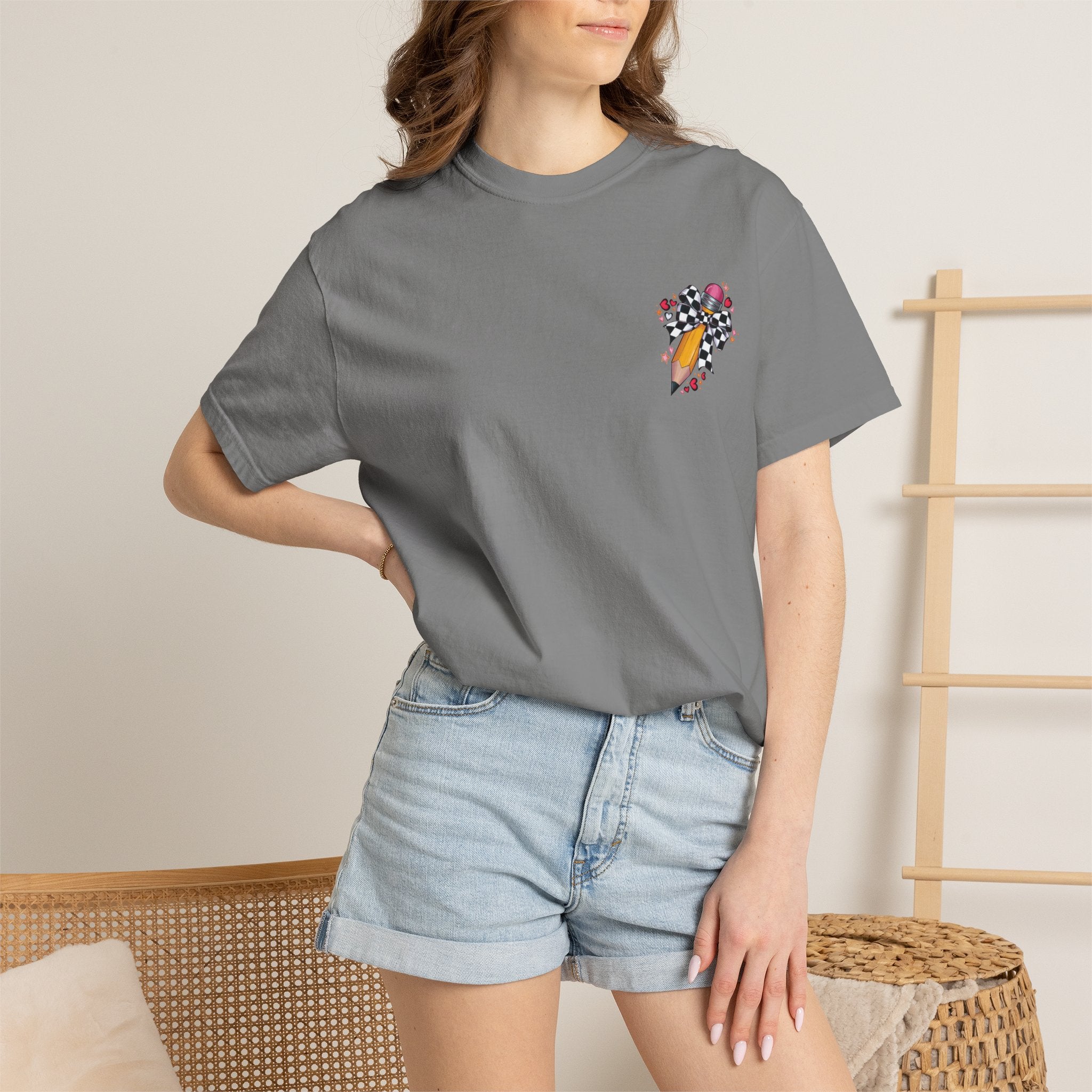 Pencil Bow Tee