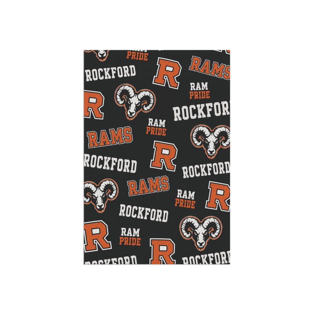 Rockford Rams Garden Flag