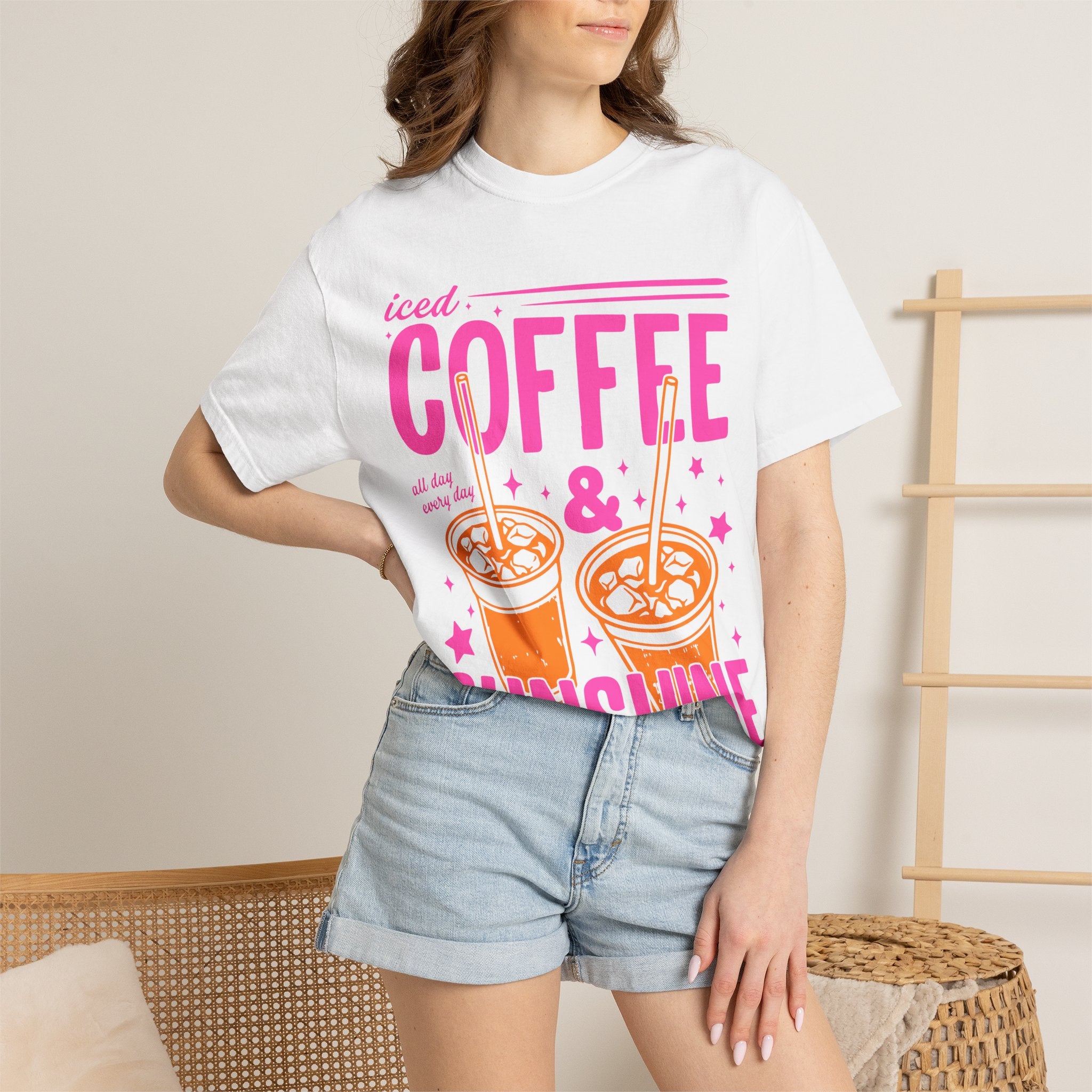 Iced Coffee & Sunshine T-Shirt
