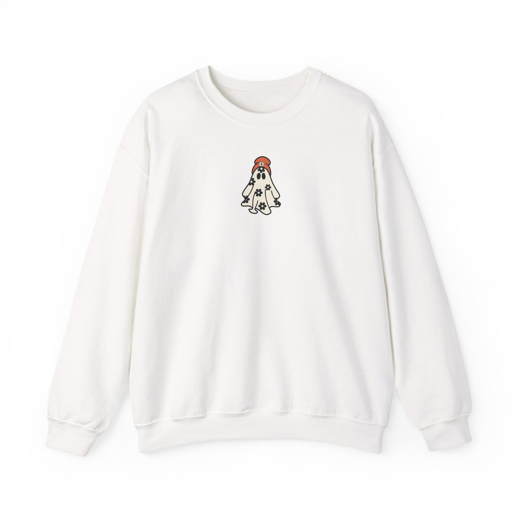 Minimal Dalmatian Crewneck Sweatshirt – Cute Puppy Graphic Sweatshirt