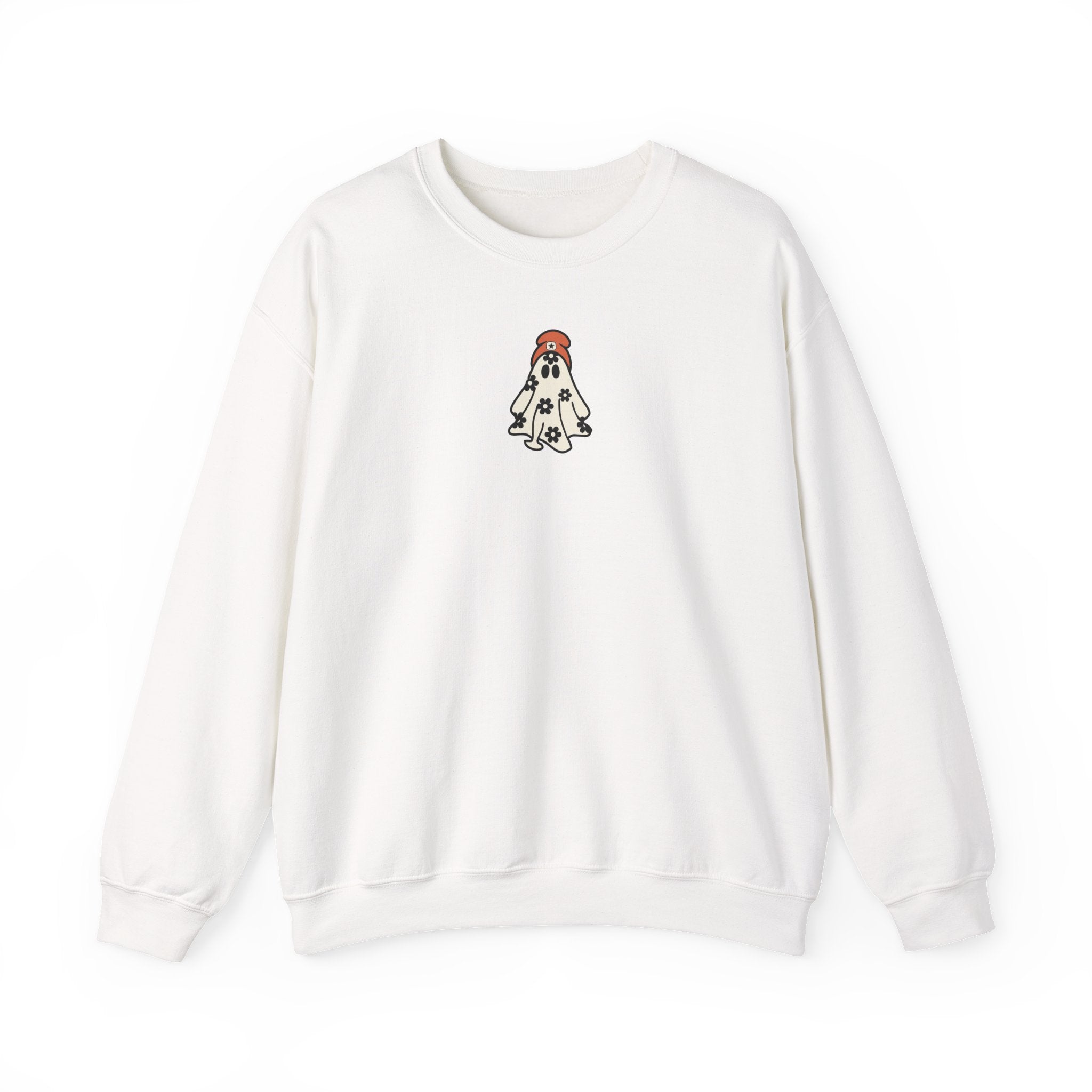 Minimal Dalmatian Crewneck Sweatshirt – Cute Puppy Graphic Sweatshirt