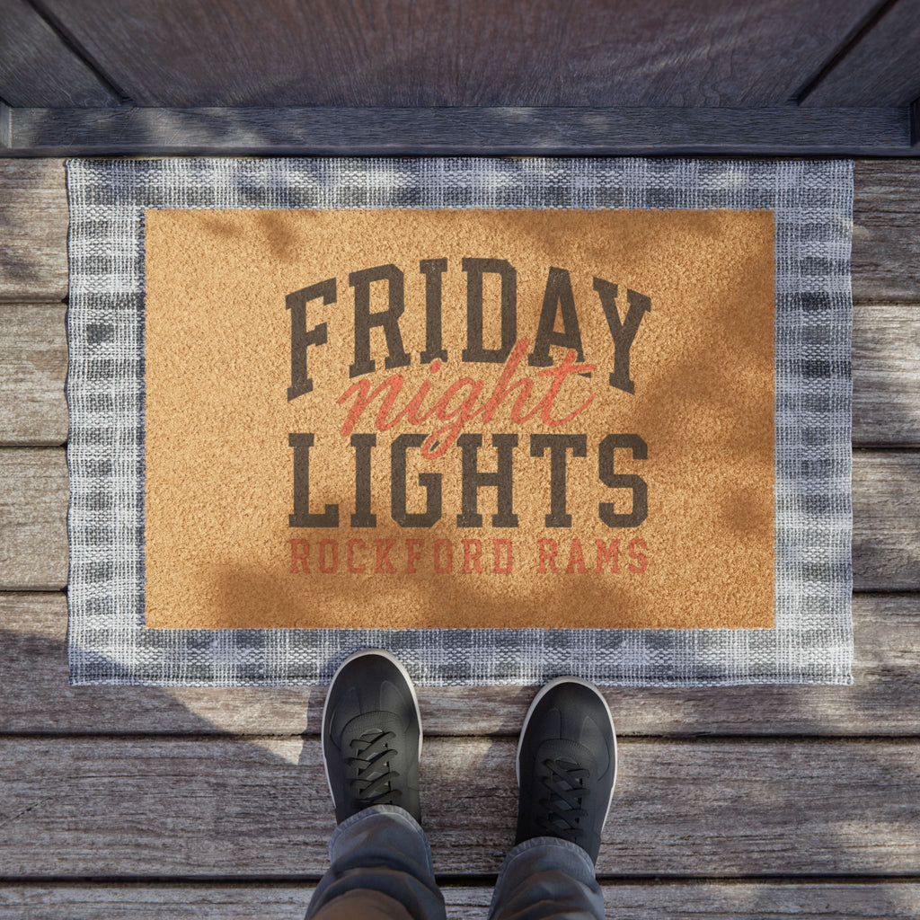 Friday Night Lights Welcome Mat