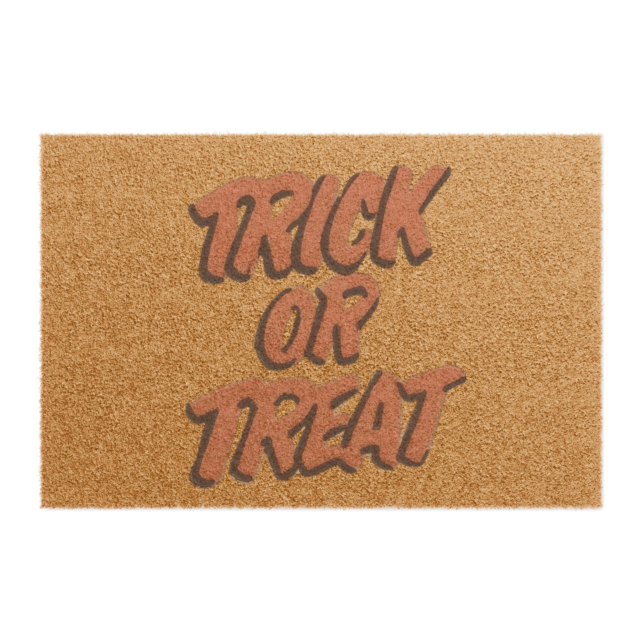 Trick or Treat Welcome Mat