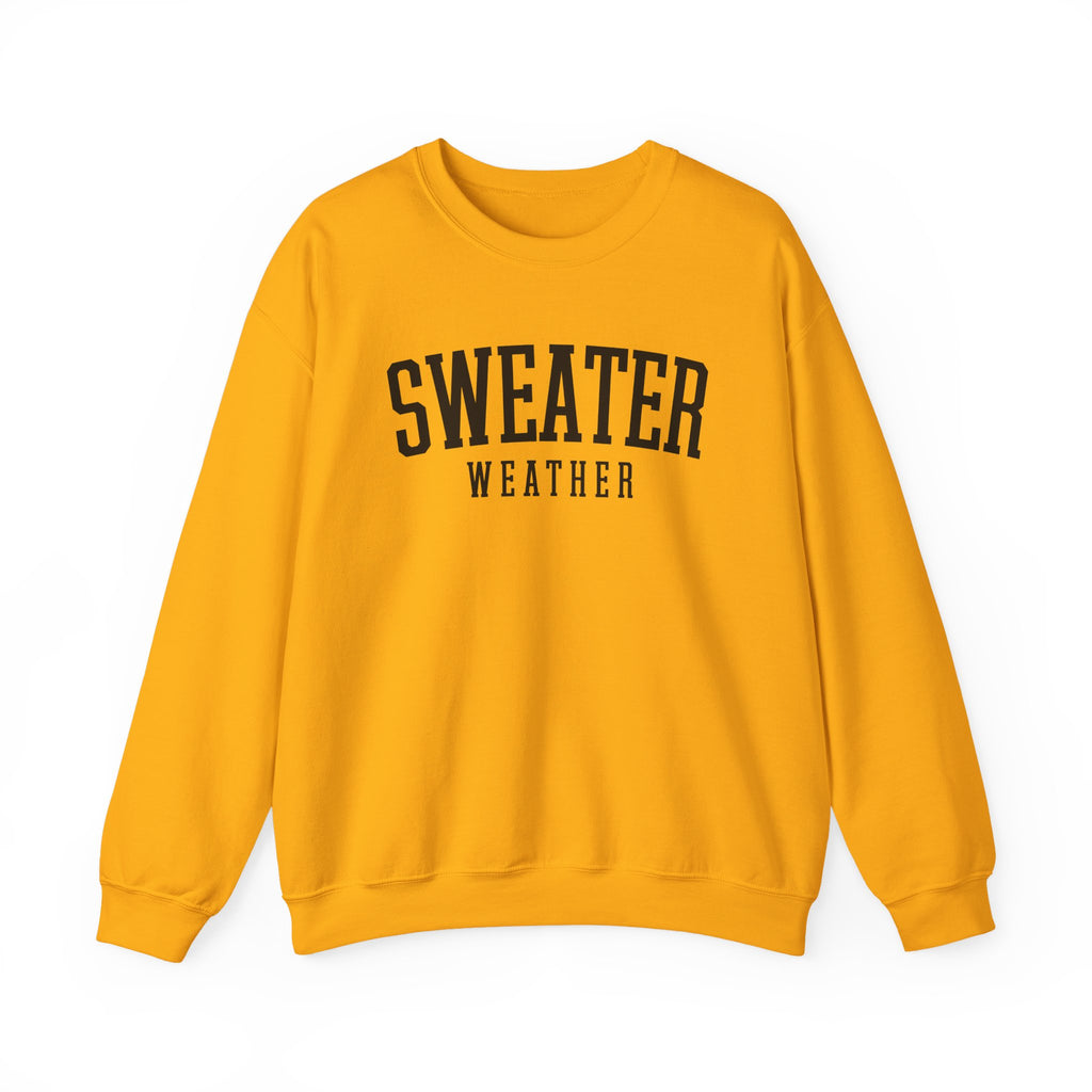 Sweater Weather Crewneck Sweatshirt – Cozy Fall Pullover