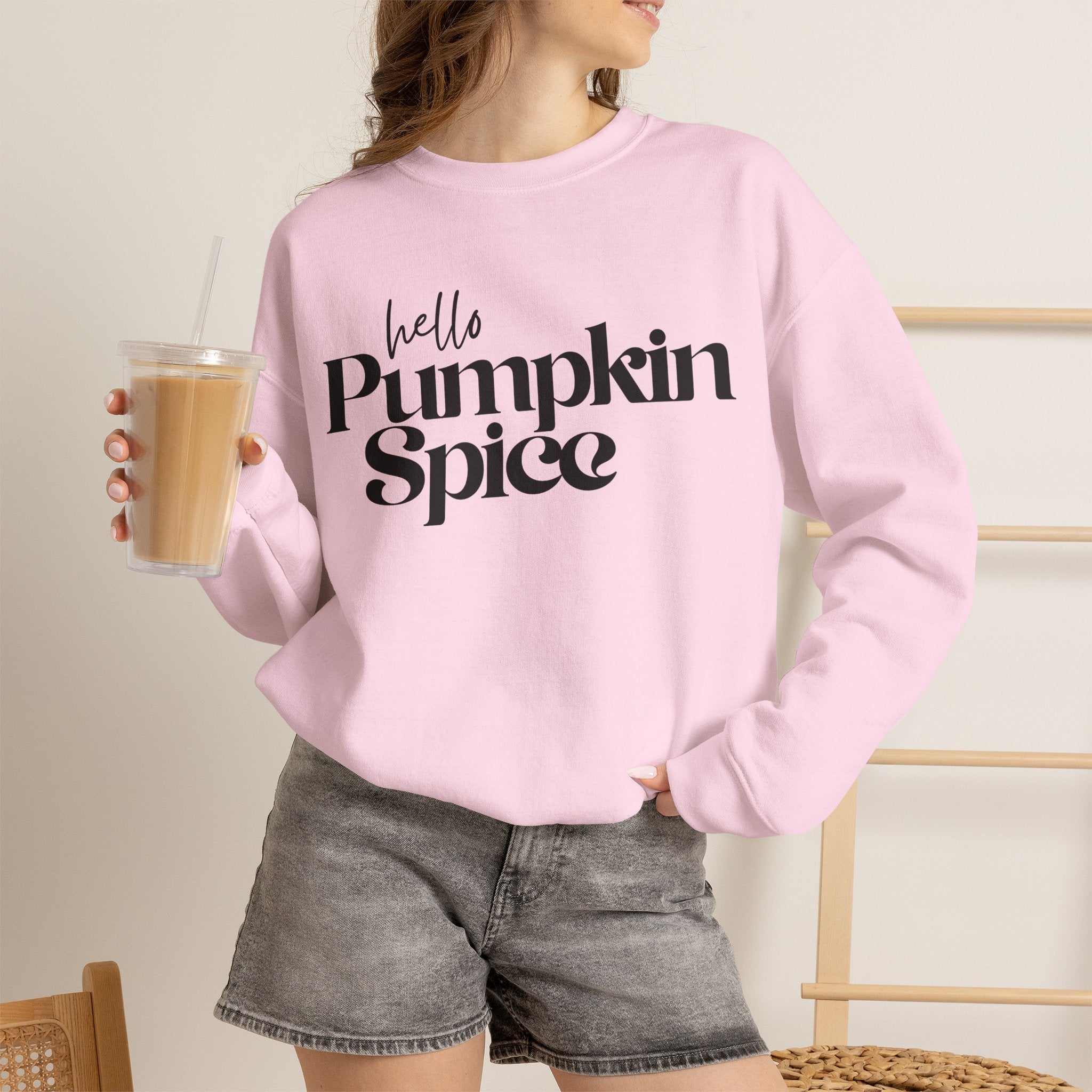 Hello Pumpkin Spice Crewneck