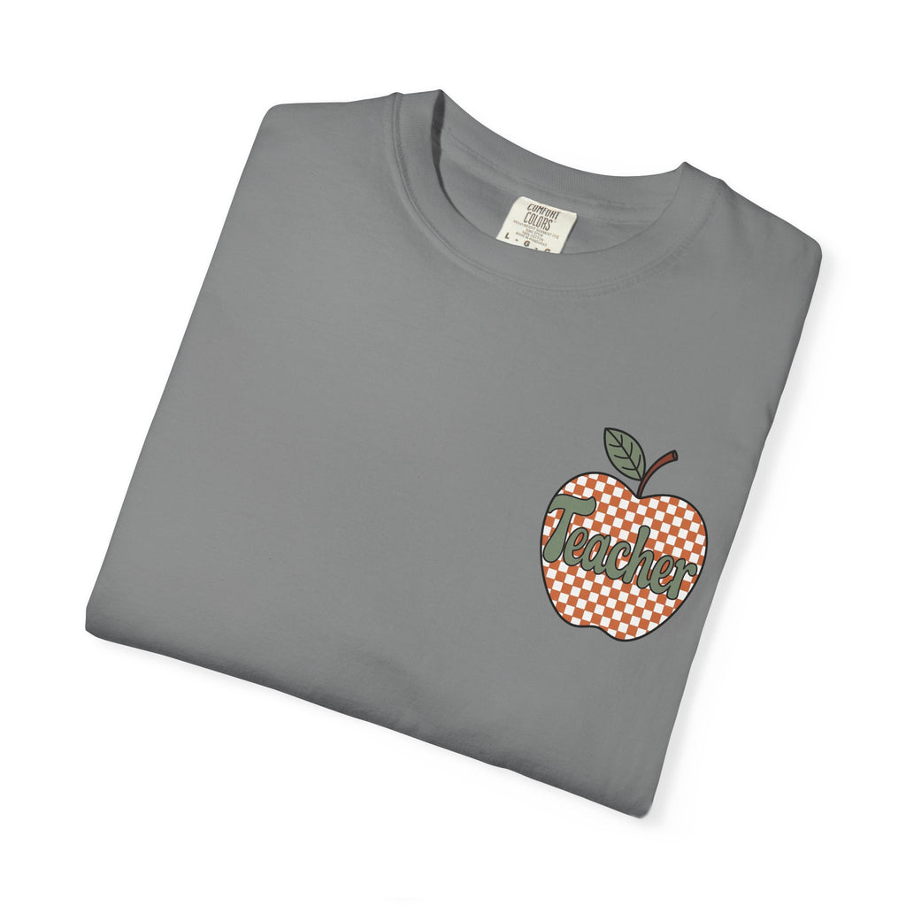 Apple Checkerboard Graphic T-Shirt