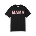Mama Checkered Letters T-Shirt | Pink Plaid Typography Tee