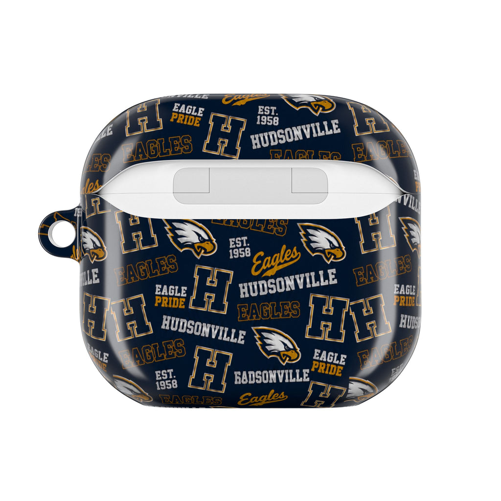 Hudsonville Eagles AirPod Case — School Spirit Protective Cover