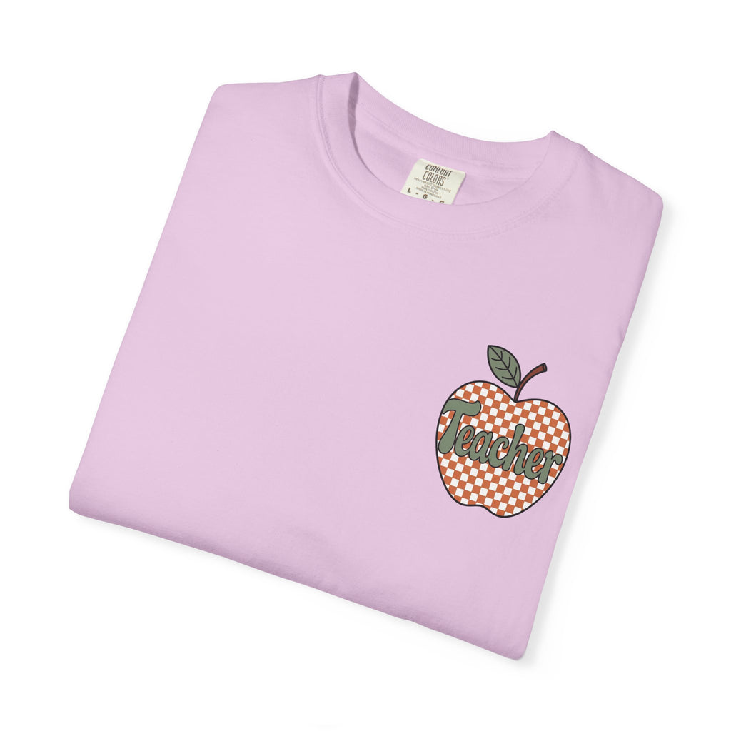Apple Checkerboard Graphic T-Shirt
