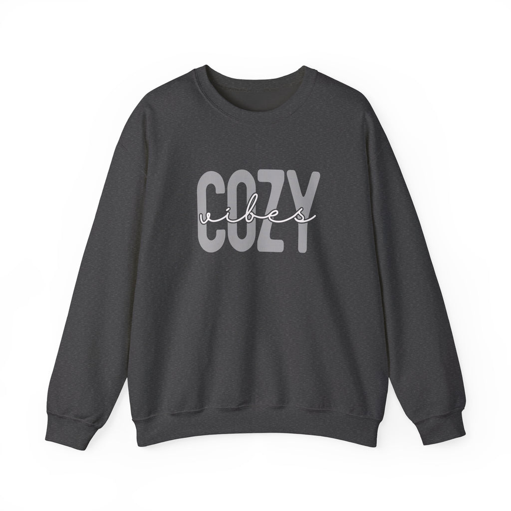Cozy Crewneck Sweatshirt – 'COZY' Graphic Pullover for Relaxing & Loungewear