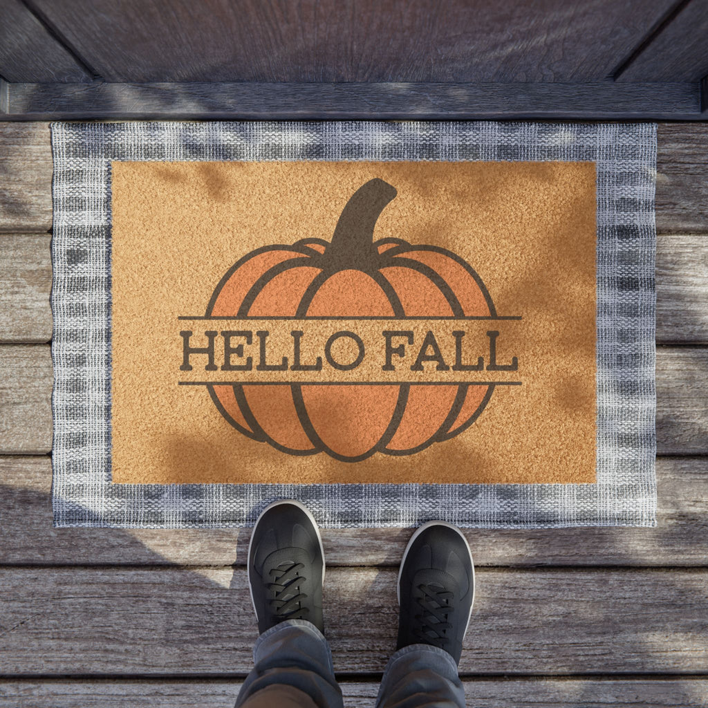 Hello Fall Welcome Mat