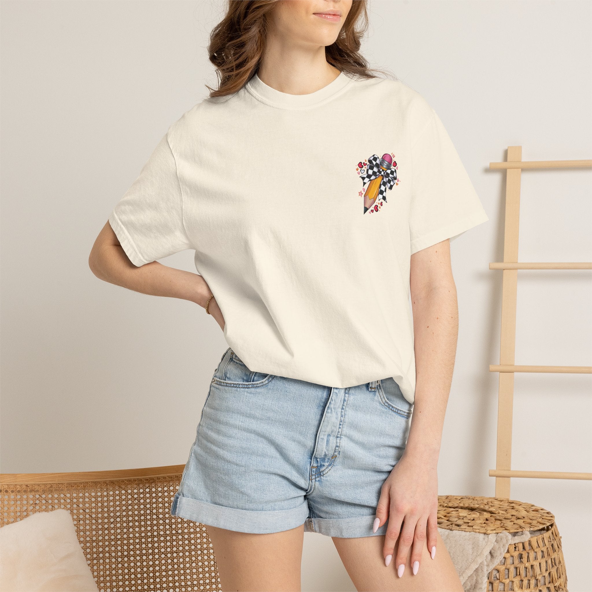 Pencil Bow Tee
