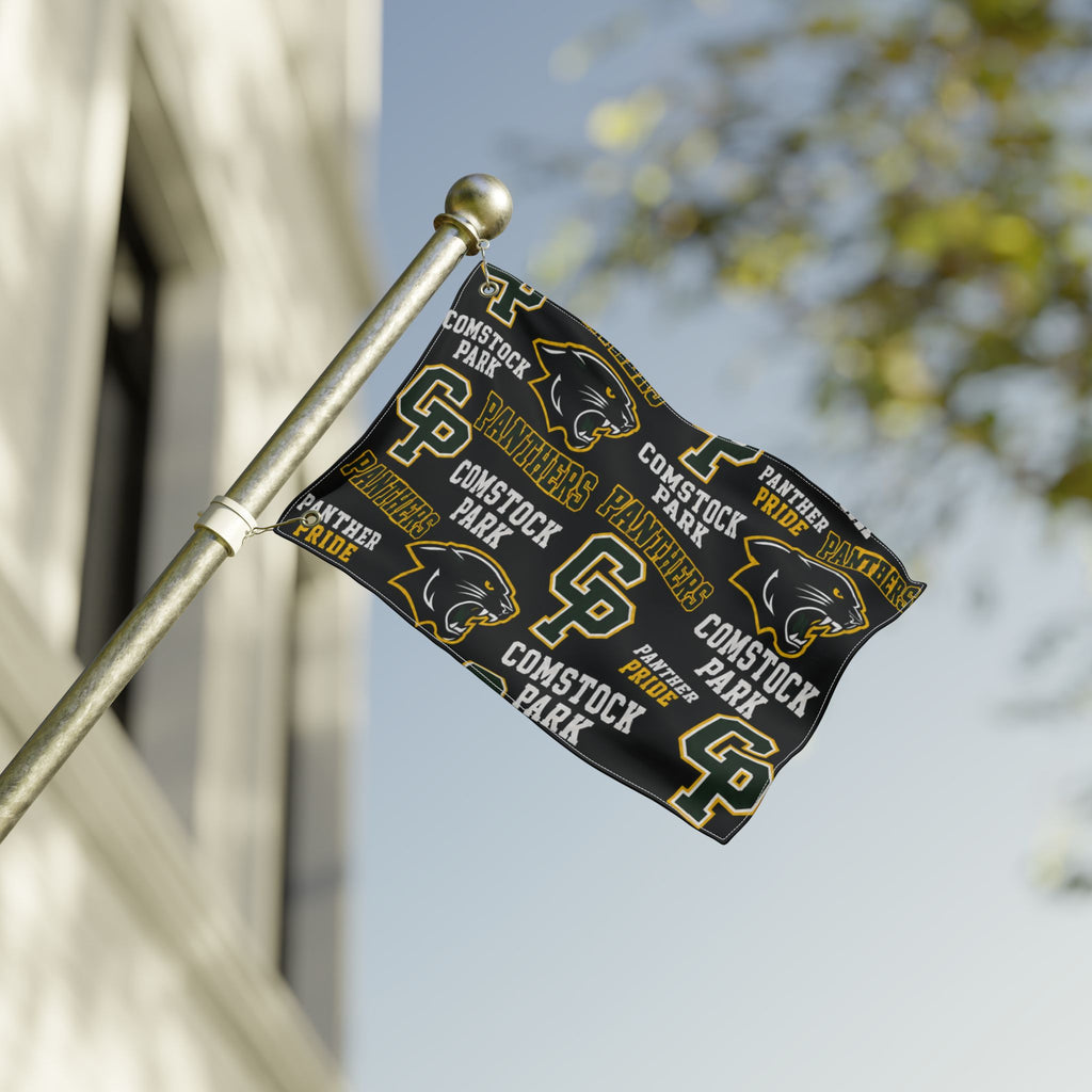 Comstock Park Panthers Double-Sided Flag