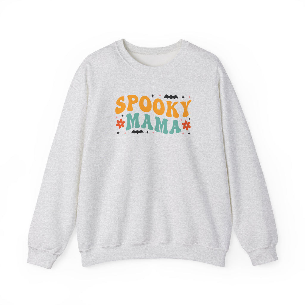 Spooky Mama Sweatshirt — Halloween Mom Crewneck