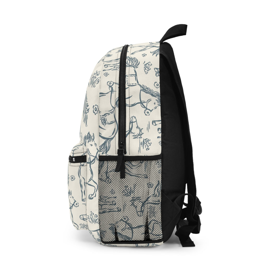 Horse Sketch Backpack