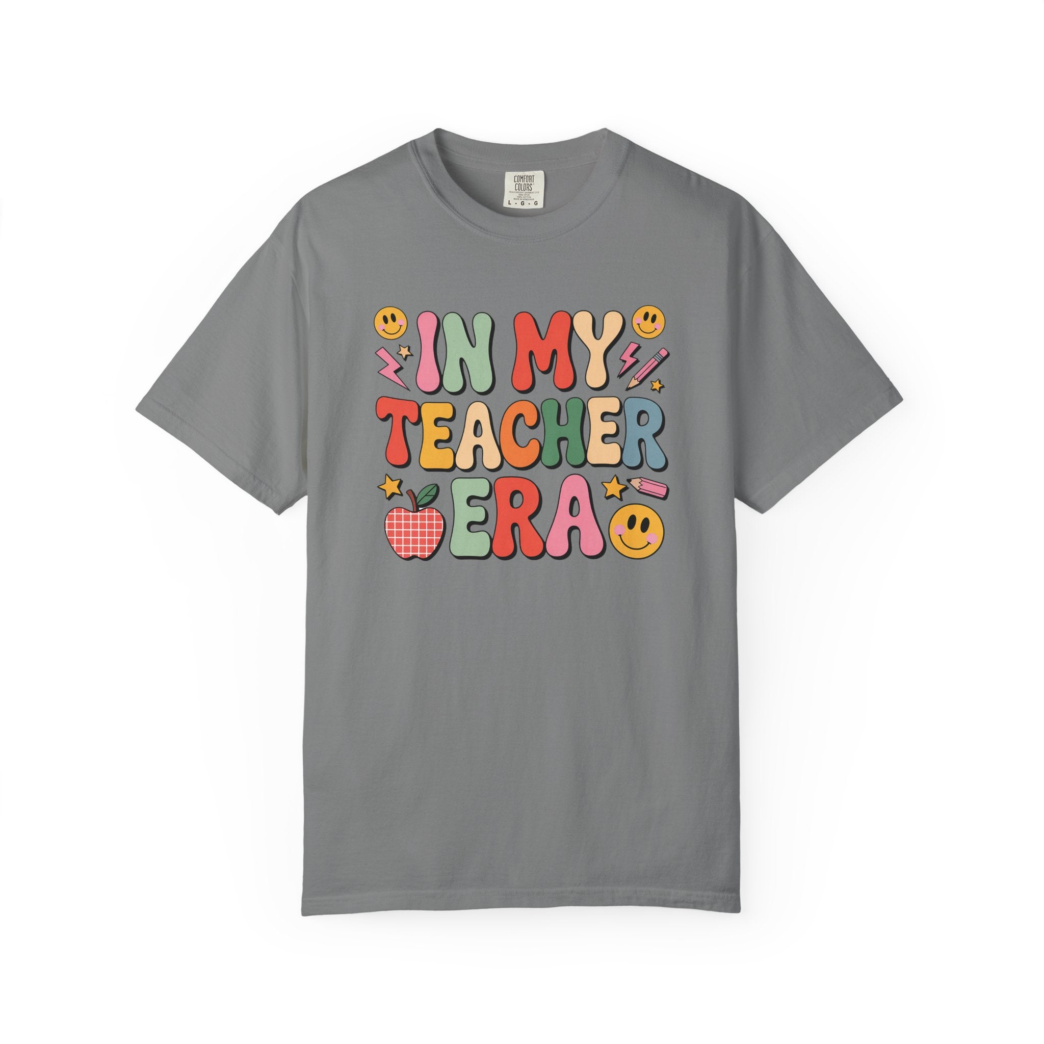 Teacher Era T-Shirt — Cute Retro "In My Teacher Era" Graphic Tee for Educators