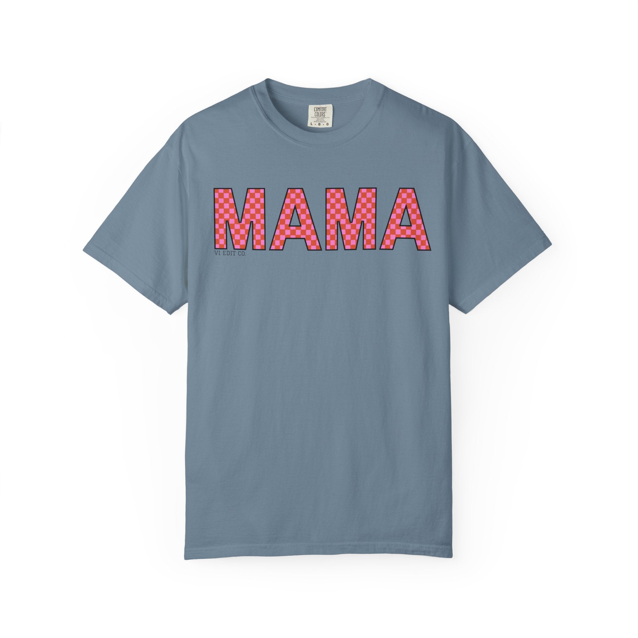 MAMA floral applique T-shirt | Mama graphic tee