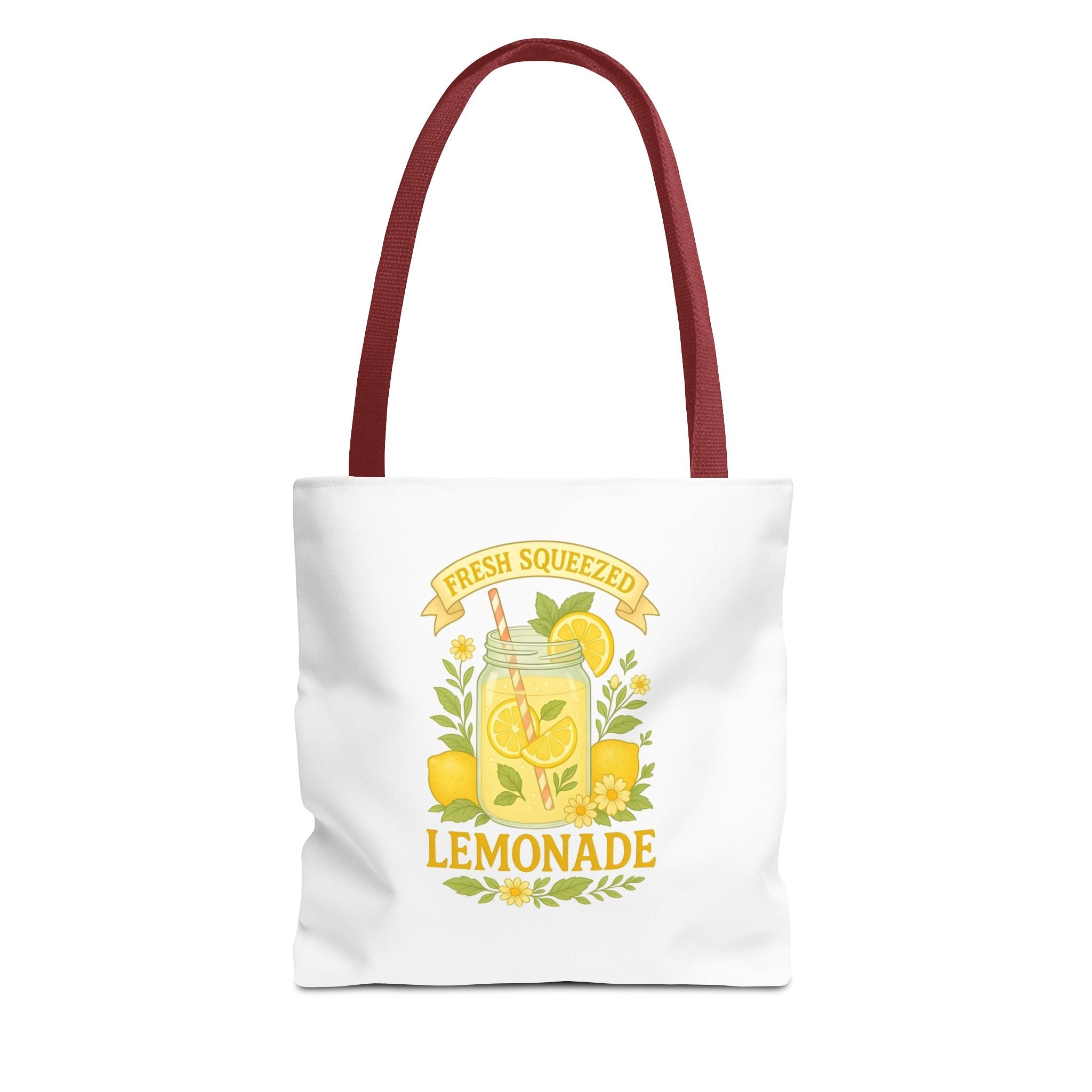 Lemonade Tote Bag — Fresh Squeezed Vintage Citrus Market Bag