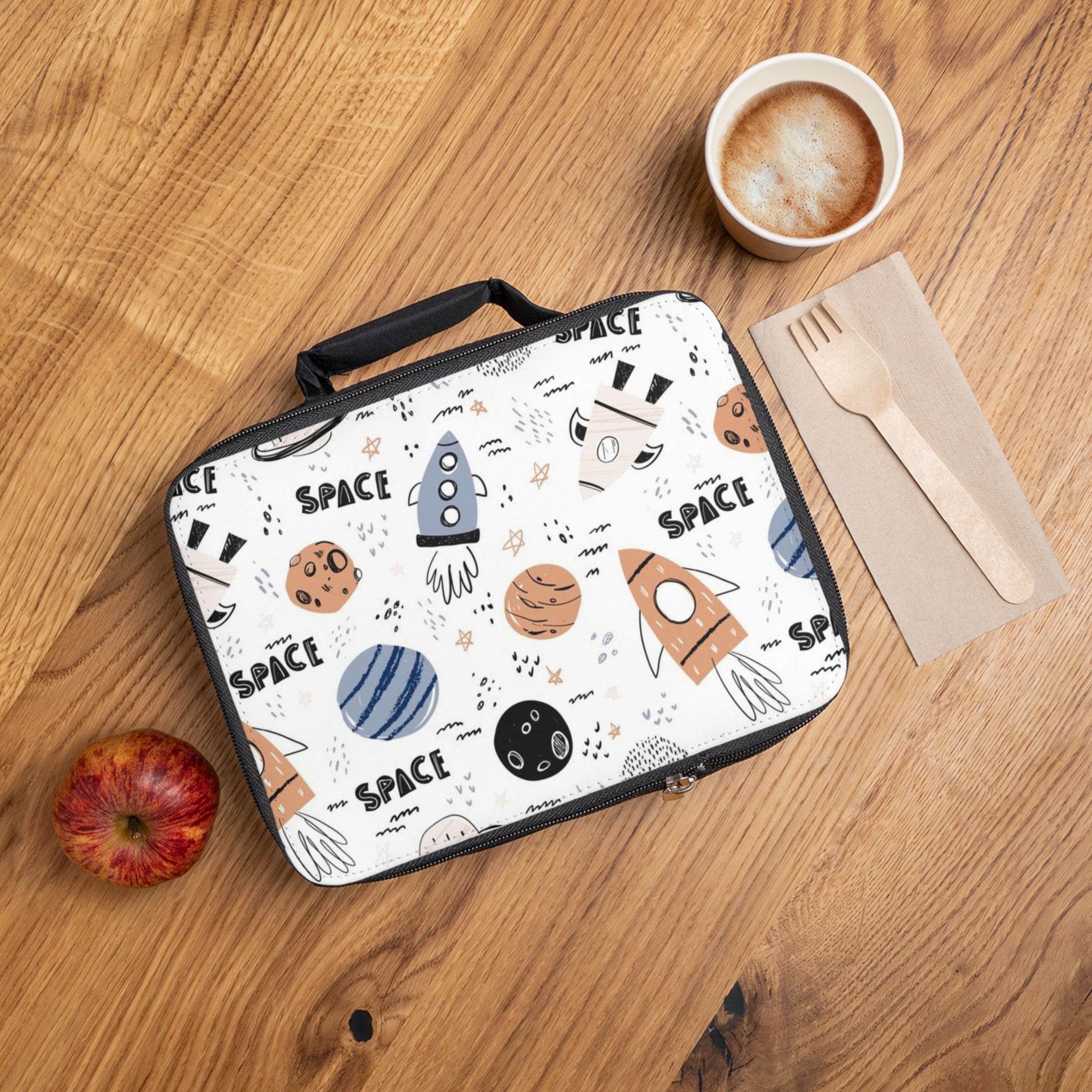 Space Rockets Lunch Box