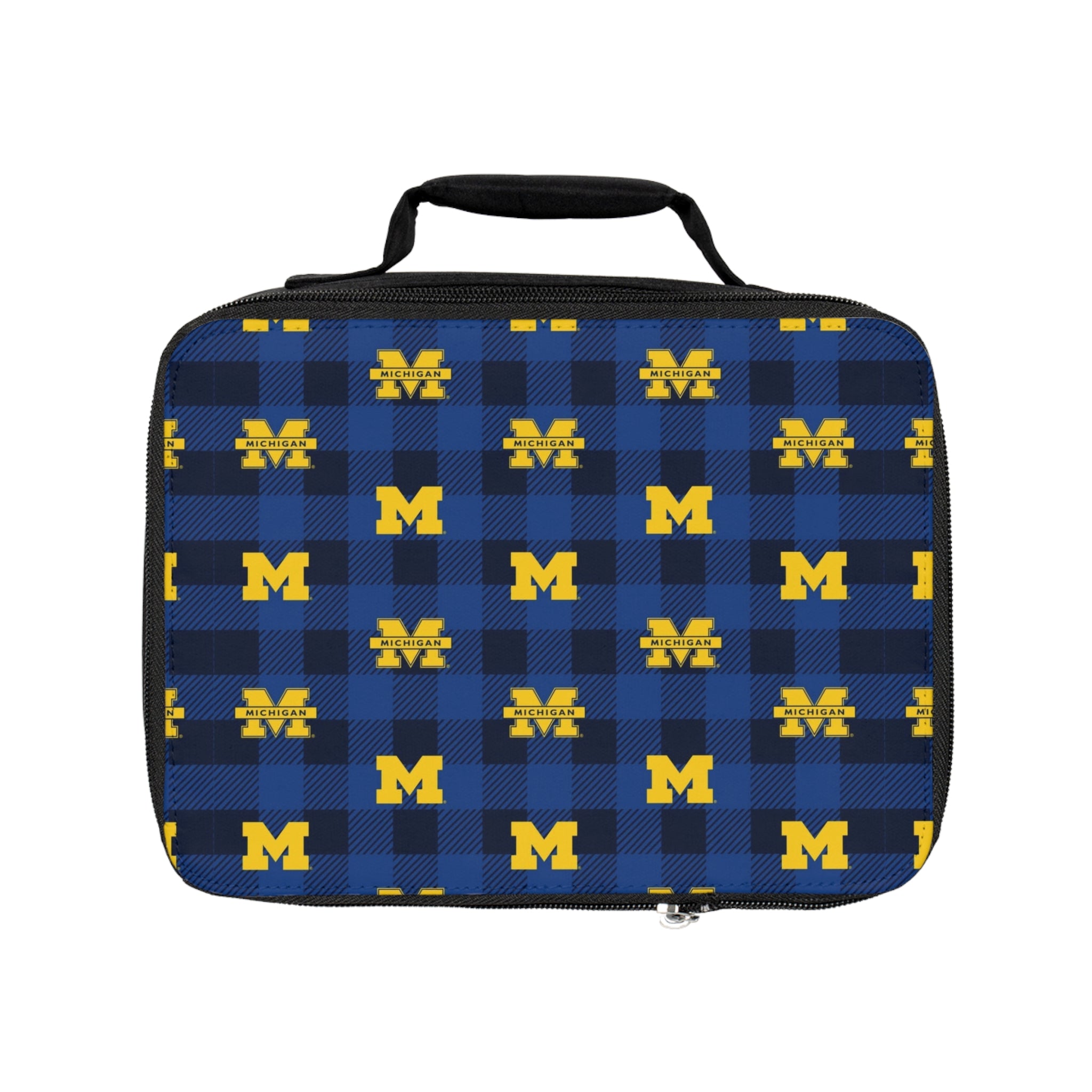Michigan Wolverines Plaid Lunch Box