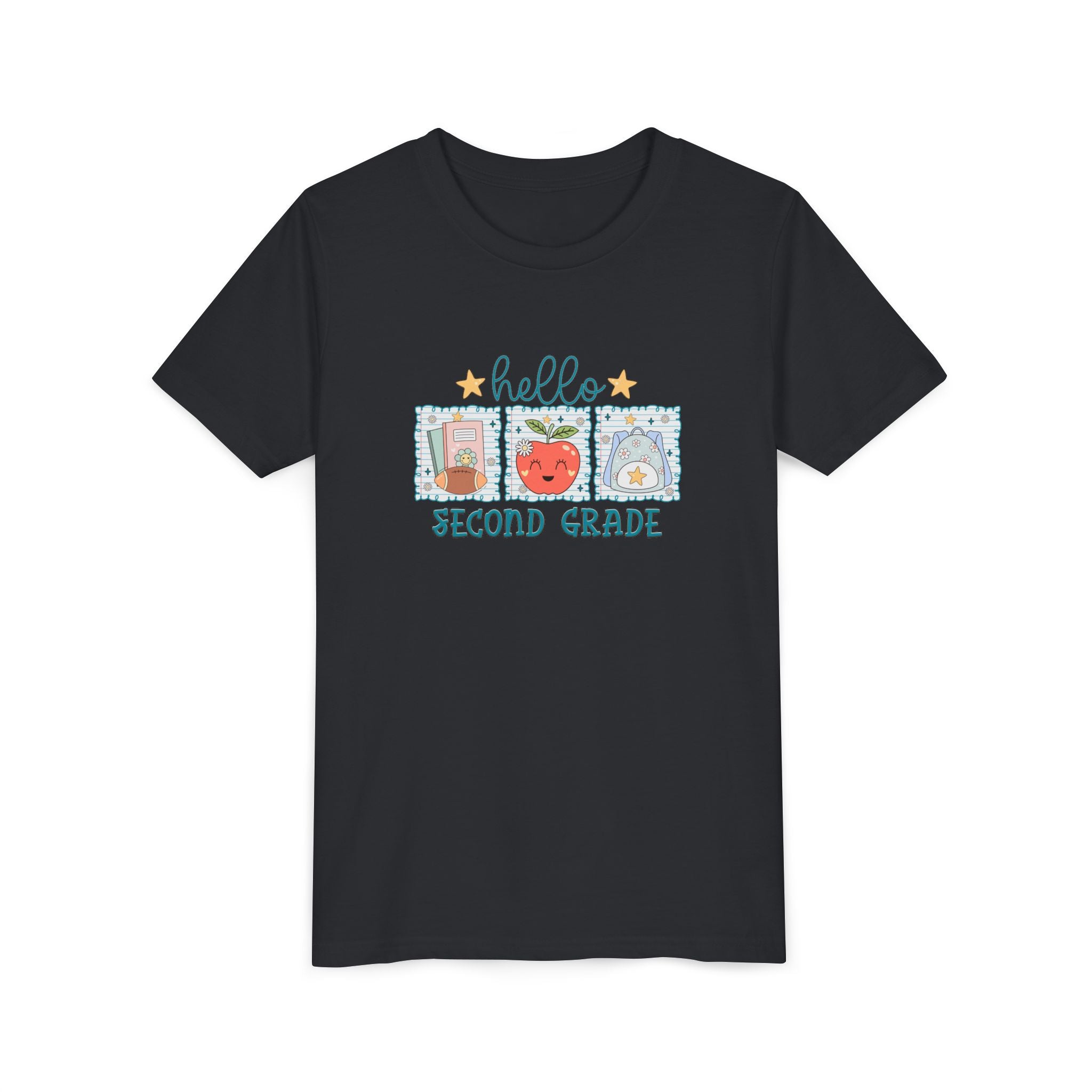Hello 2nd Grade Tee - Youth