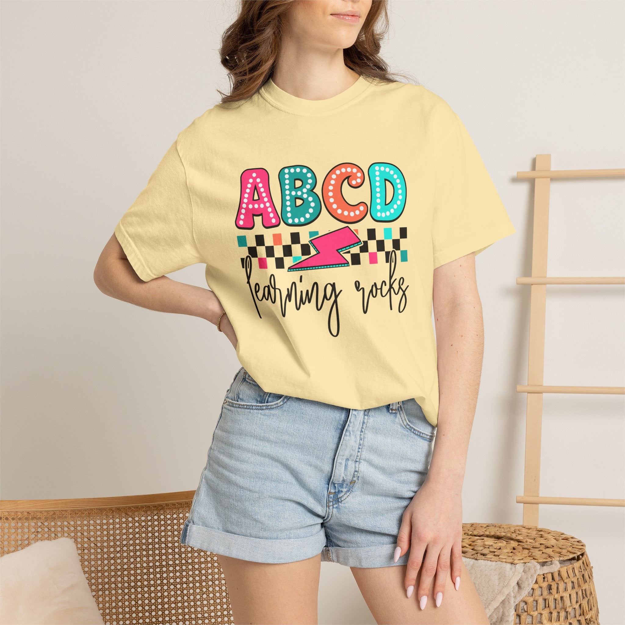ABCD Learning Rocks Tee