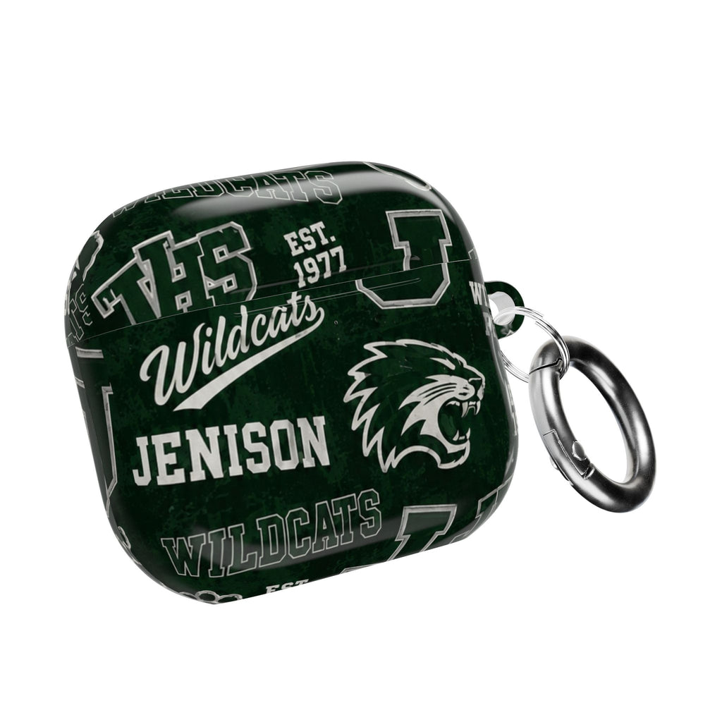 Wildcats Jenison AirPod Case – Green School Spirit Protective Cover