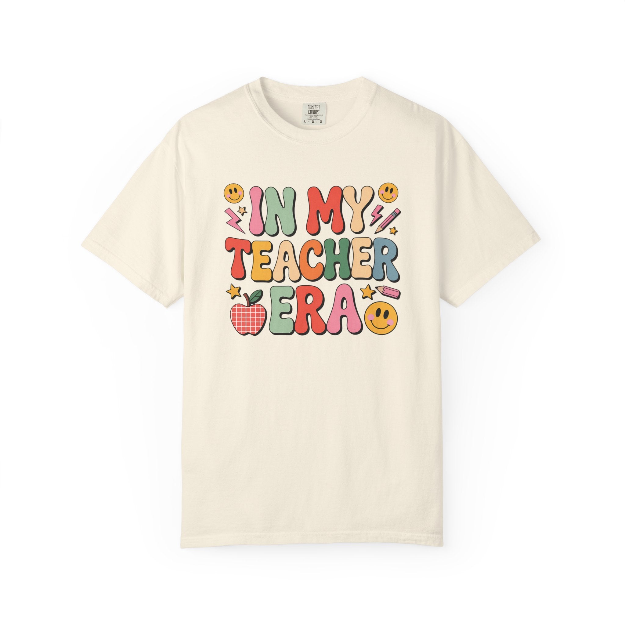 Teacher Era T-Shirt — Cute Retro "In My Teacher Era" Graphic Tee for Educators