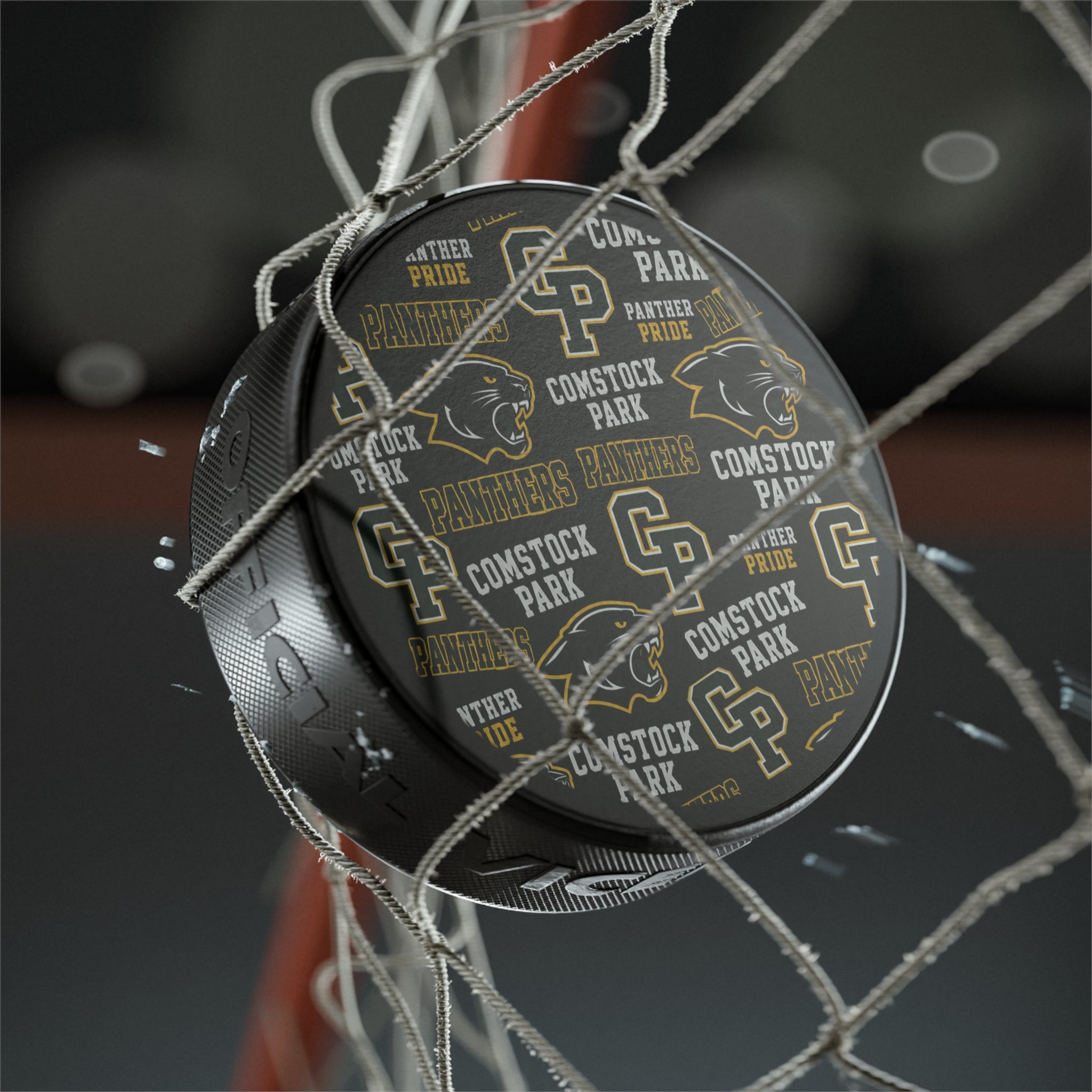 Comstock Park Panthers Hockey Puck