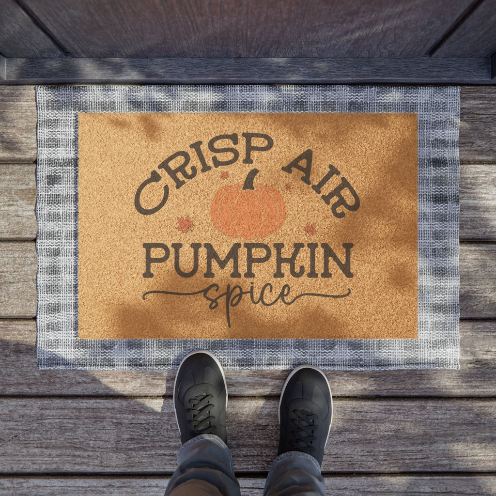 Crisp Air Pumpkin Spice Welcome Mat