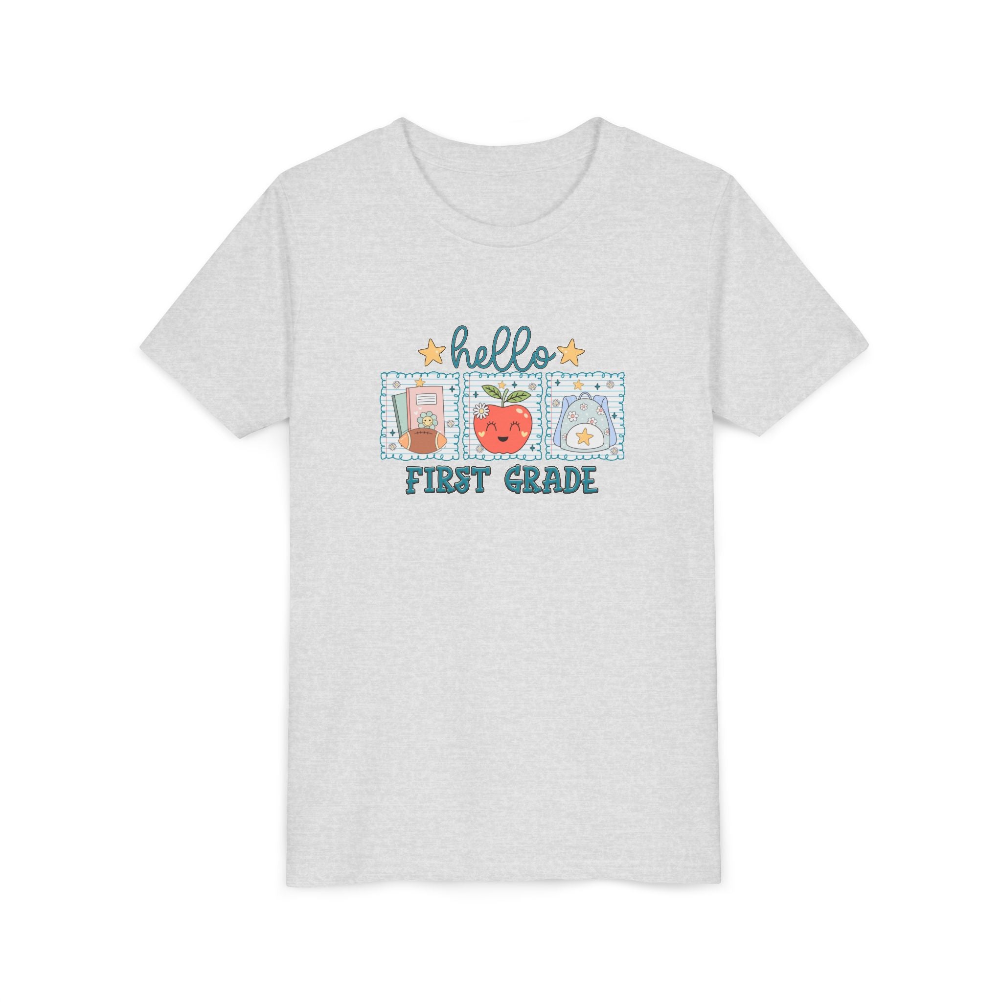 Hello First Grade Youth Tee