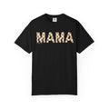 Mama Checkerboard T-Shirt | Mom Typography Tee, Neutral Plaid Letters