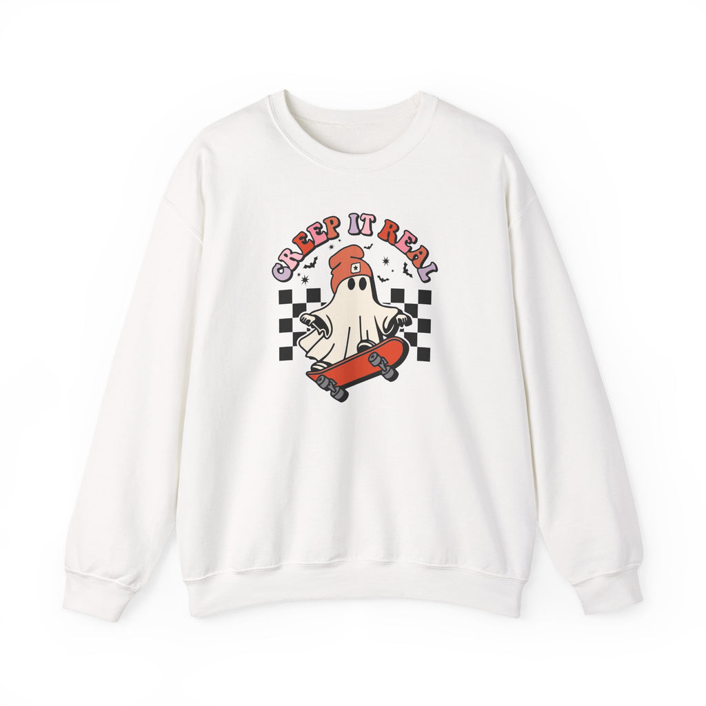 Keep It Real Skateboard Ghost Sweatshirt