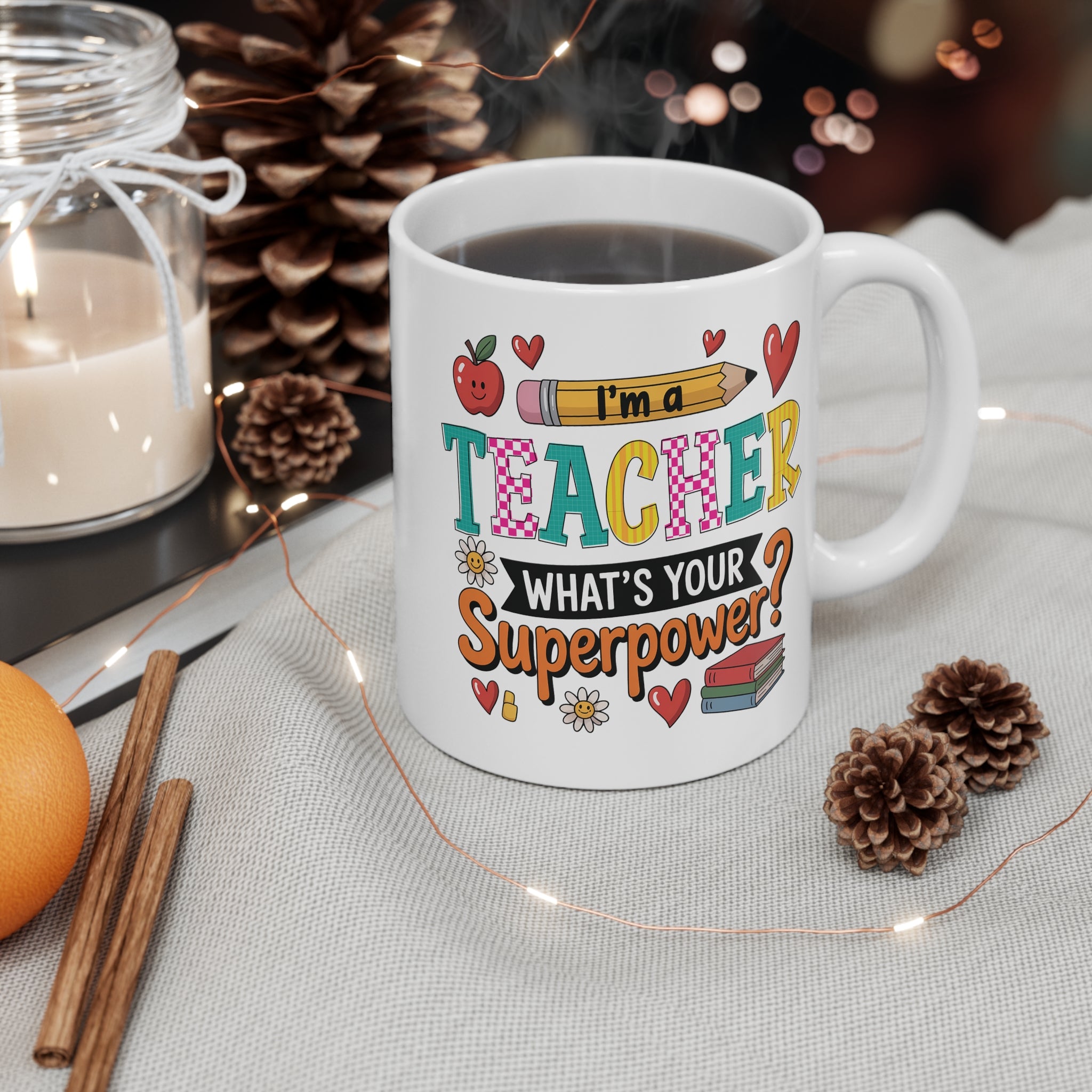 Teacher Superhero Mug