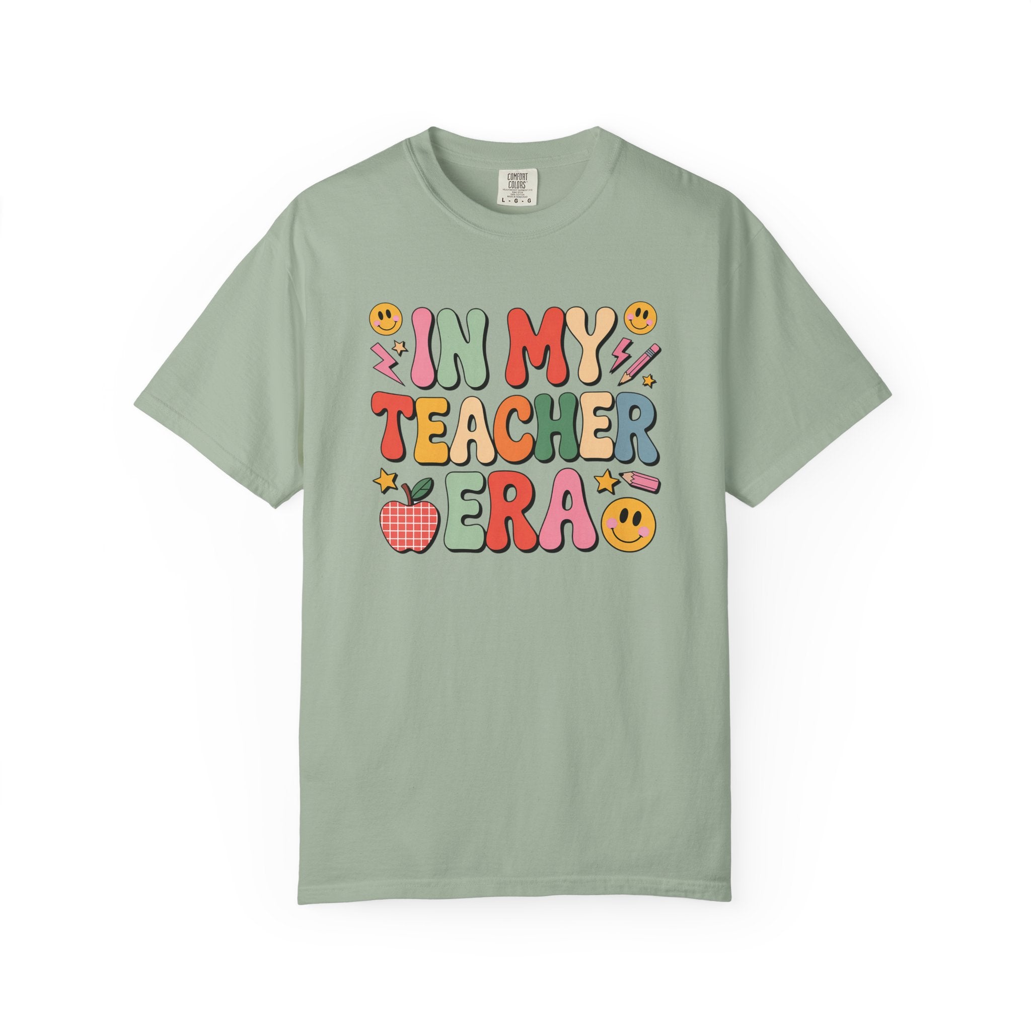Teacher Era T-Shirt — Cute Retro "In My Teacher Era" Graphic Tee for Educators