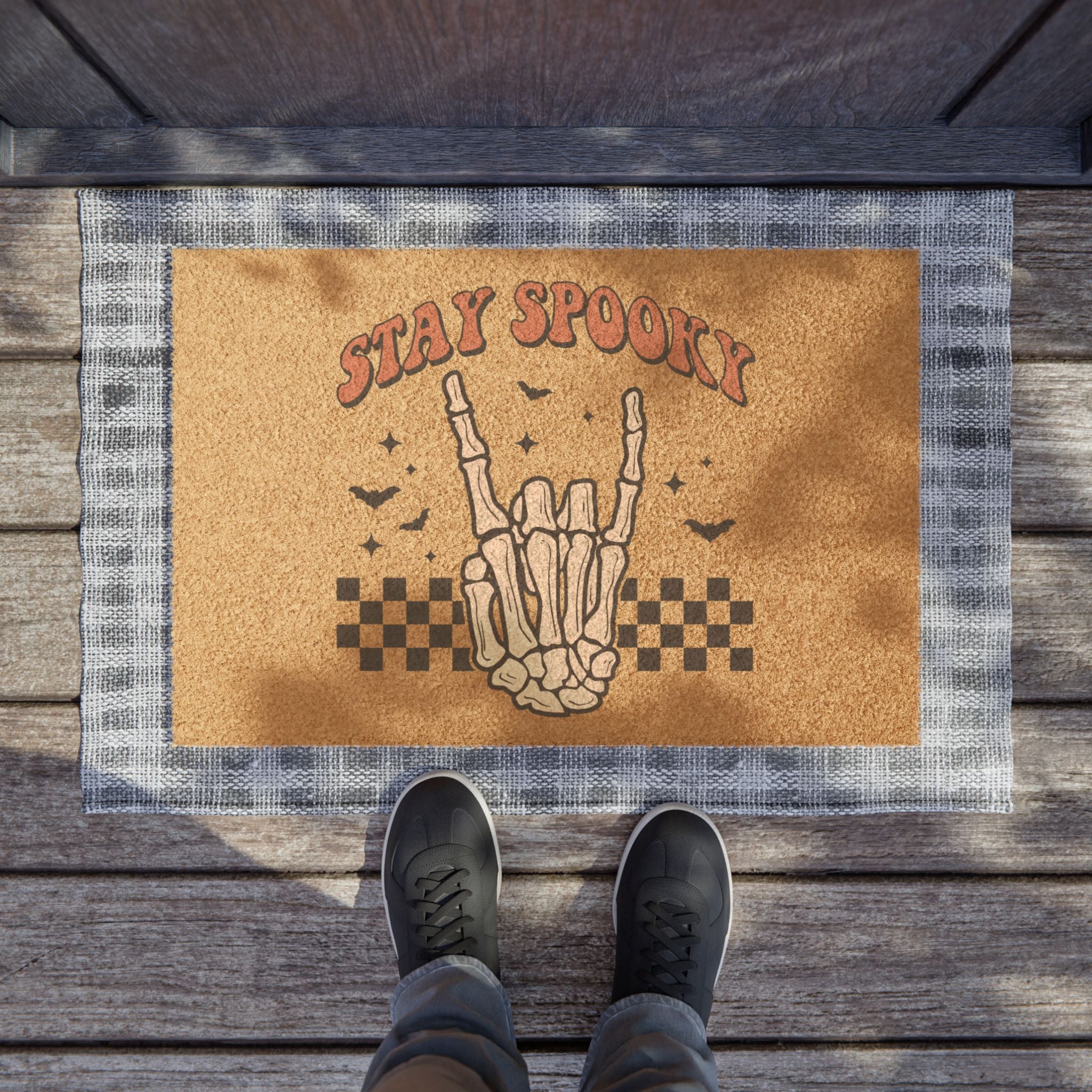 Stay Spooky Welcome Mat