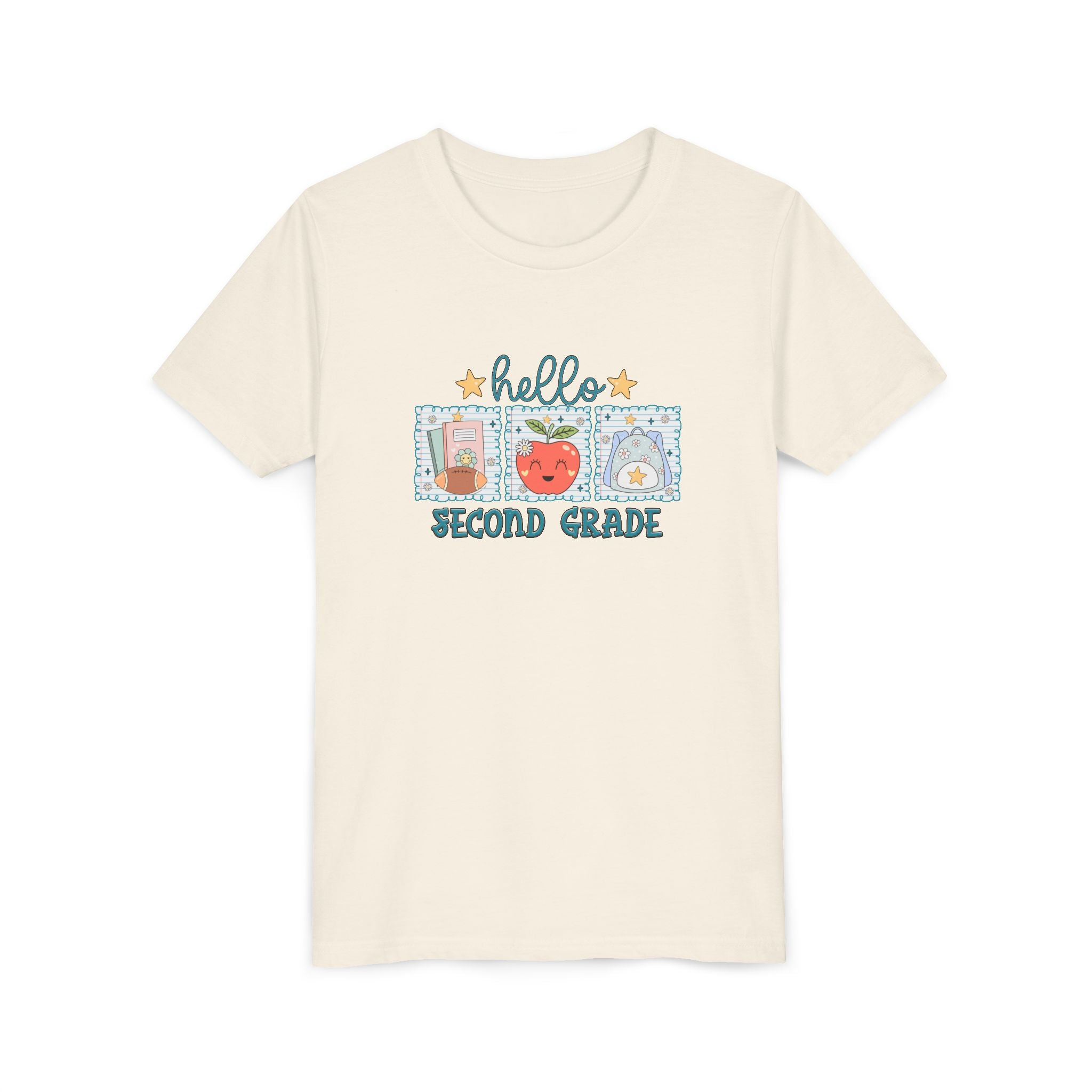 Hello 2nd Grade Tee - Youth