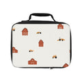 Farmhouse Barn & Tractor Lunch Bag — Kids’ Cute Farm Pattern Insulated Lunchbox