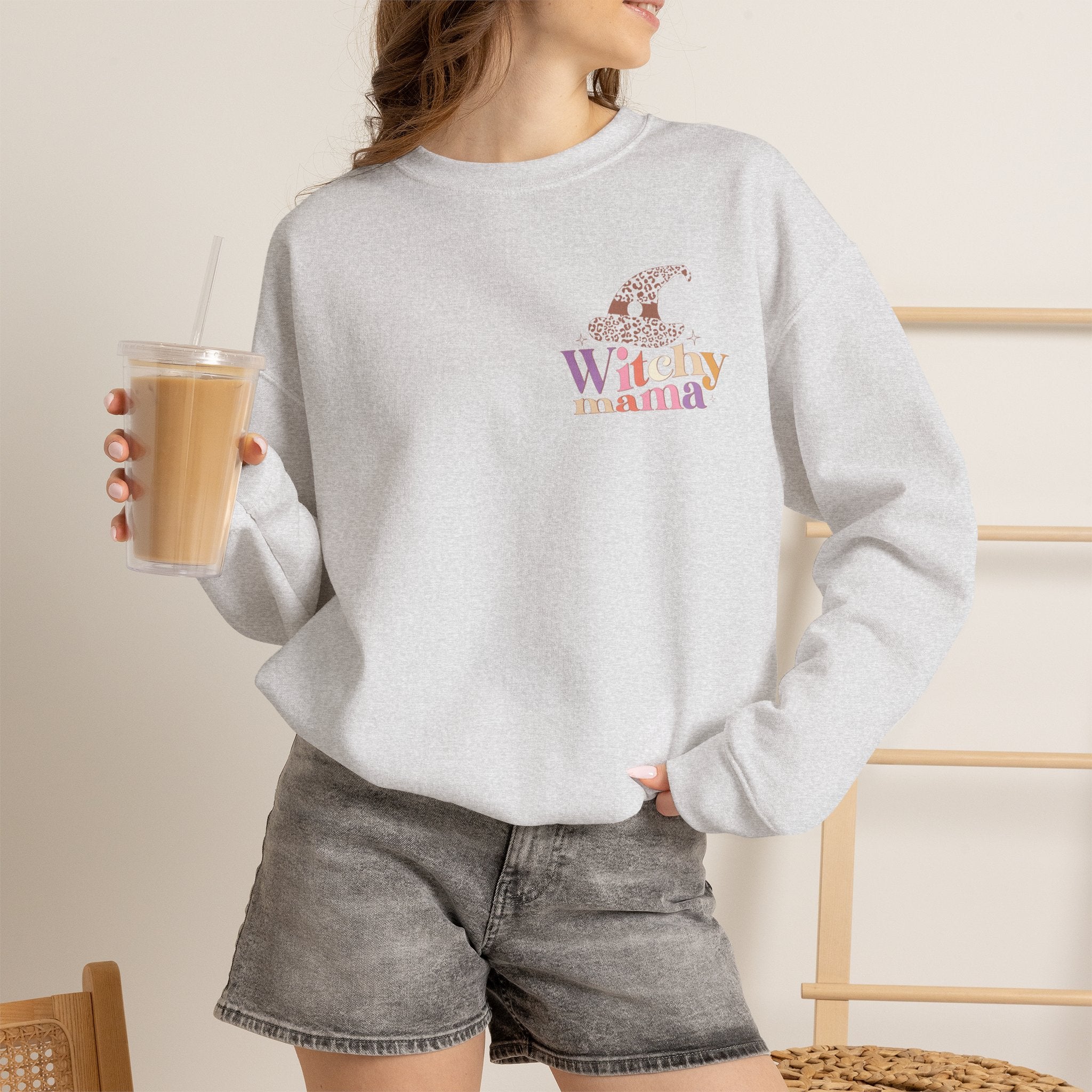 Witty Nonna Crewneck Sweatshirt