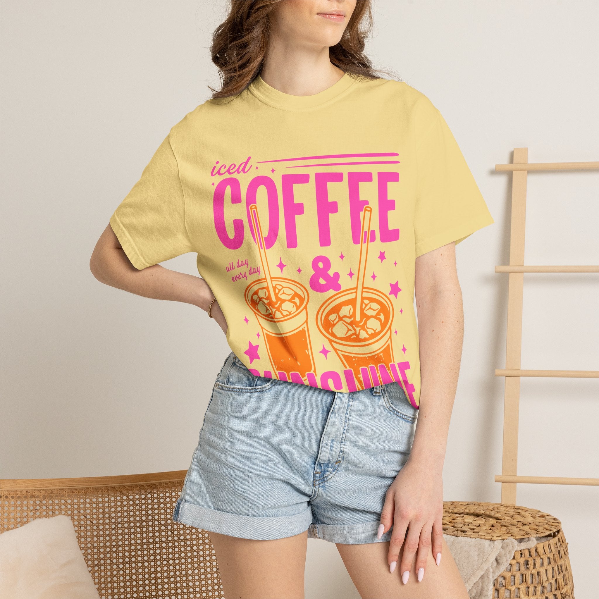 Iced Coffee & Sunshine T-Shirt